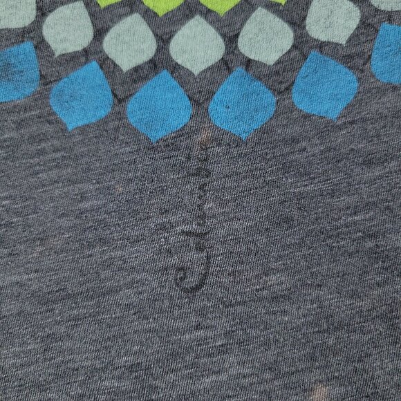 Columbia Shirt Women's Large Gray Graphic Tee Crew Neck Short Sleeve Top Adult L - Picture 3 of 16